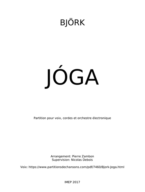 Joga – Björk
