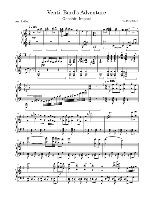 Bard's Adventure – Yu-Peng Chen