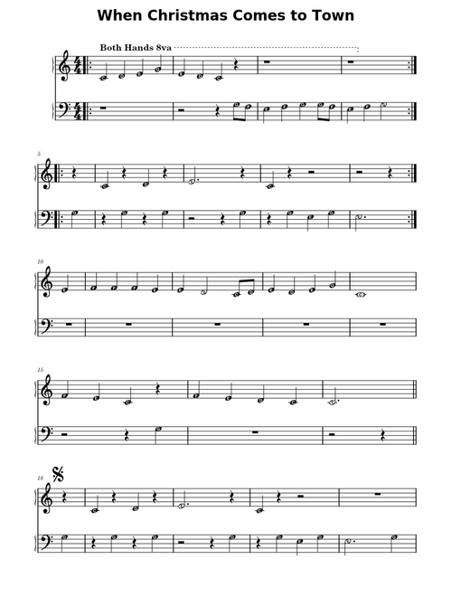When Christmas Comes To Town – Alan Silvestri