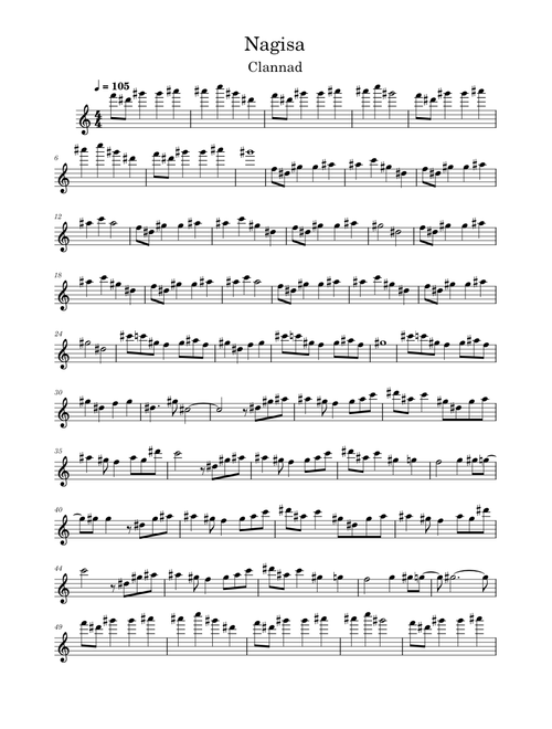 Nagisa's Theme – Jun Maeda Nagisa
