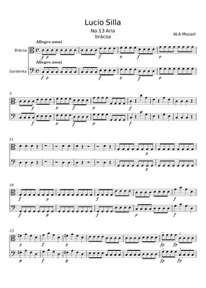 Play Official version of Lucio Silla Sheet Music by Wolfgang