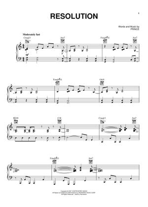 Play Official version of Planet Earth Sheet Music by Prince for 