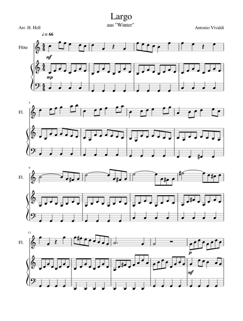 Largo (Winter) - Antonio Vivaldi