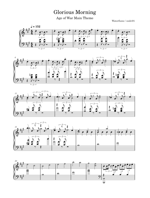 Glorious Morning - Waterflame