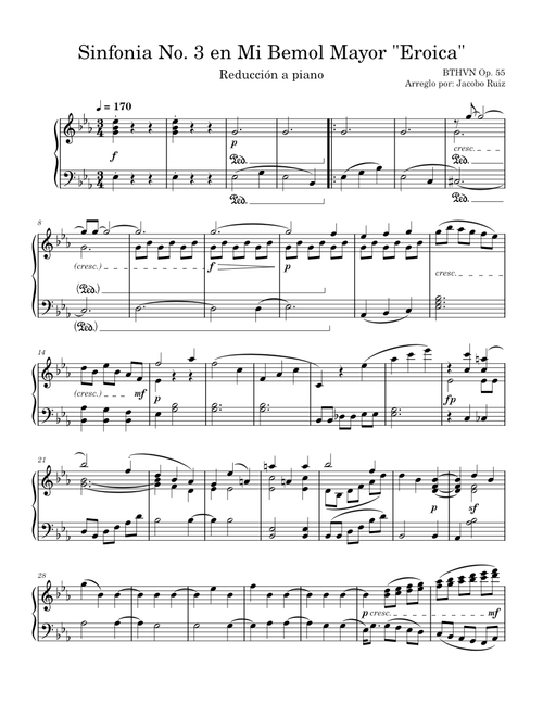 Symphony No. 3 in E-flat Major, Op. 55 (''Eroica'') – Ludwig Van Beethoven
