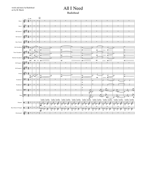Radiohead - All I Need (Concert Band)