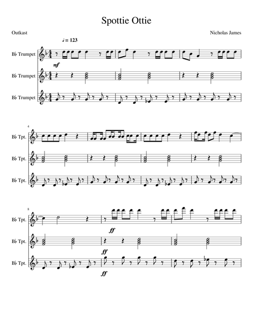 Spottie Ottie Trumpets