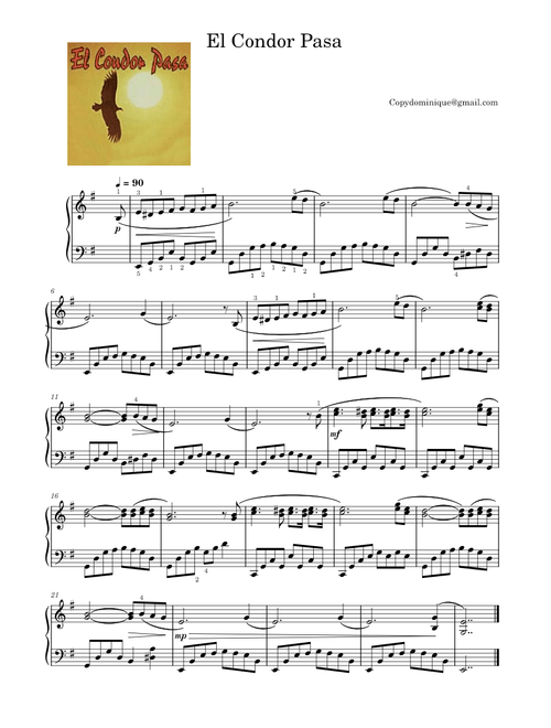El condor pasa – Simon & Garfunkel