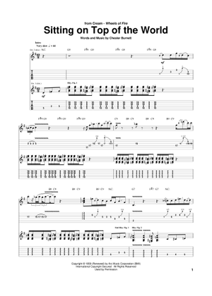 Play Official version of World of pain Sheet Music by Cream