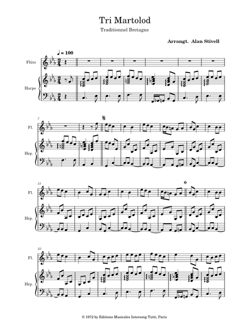 Tri Martolod – Alan Stivell