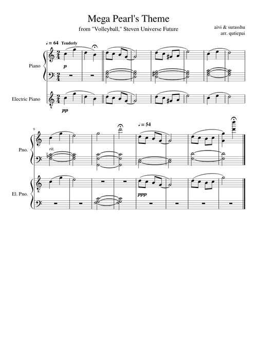 Steven Universe Future - Mega Pearl Theme