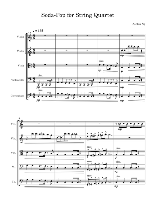 Soda Pop – Saja Boys | String Quartet vers.