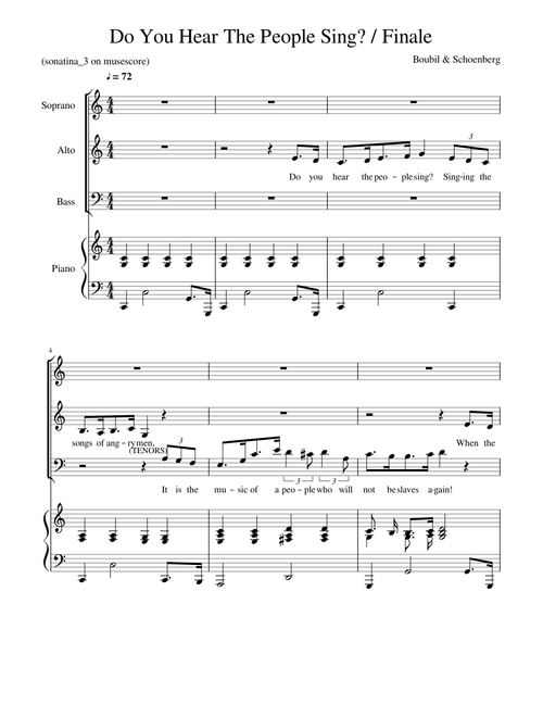 Do You Hear The People Sing