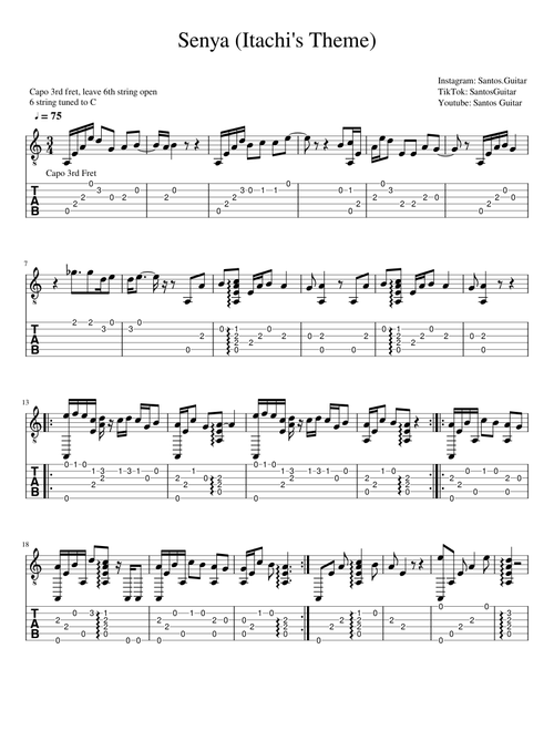 Senya (Itachi's Theme)