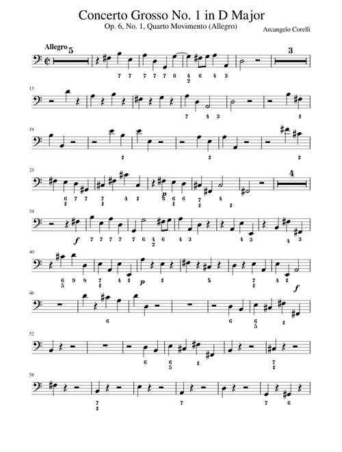 Corelli concerto