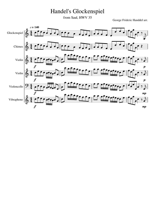 Handel's Glockenspiel