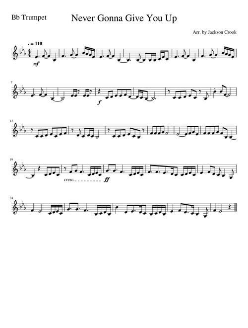 Never Gonna Give You Up