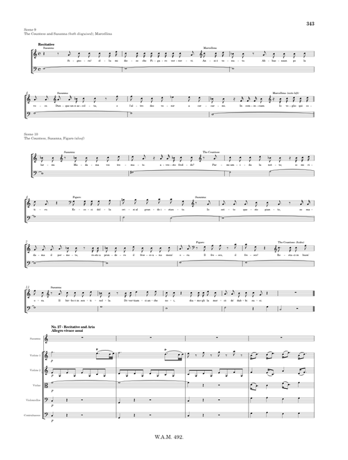 Le nozze di Figaro, K.492 – Act IV, No. 27 - Recitative and Aria (Scene 9, 10, 11)