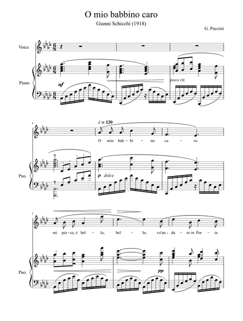Puccini: O mio babbino caro