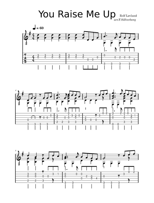 You Raise Me Up – Rolf Løvland