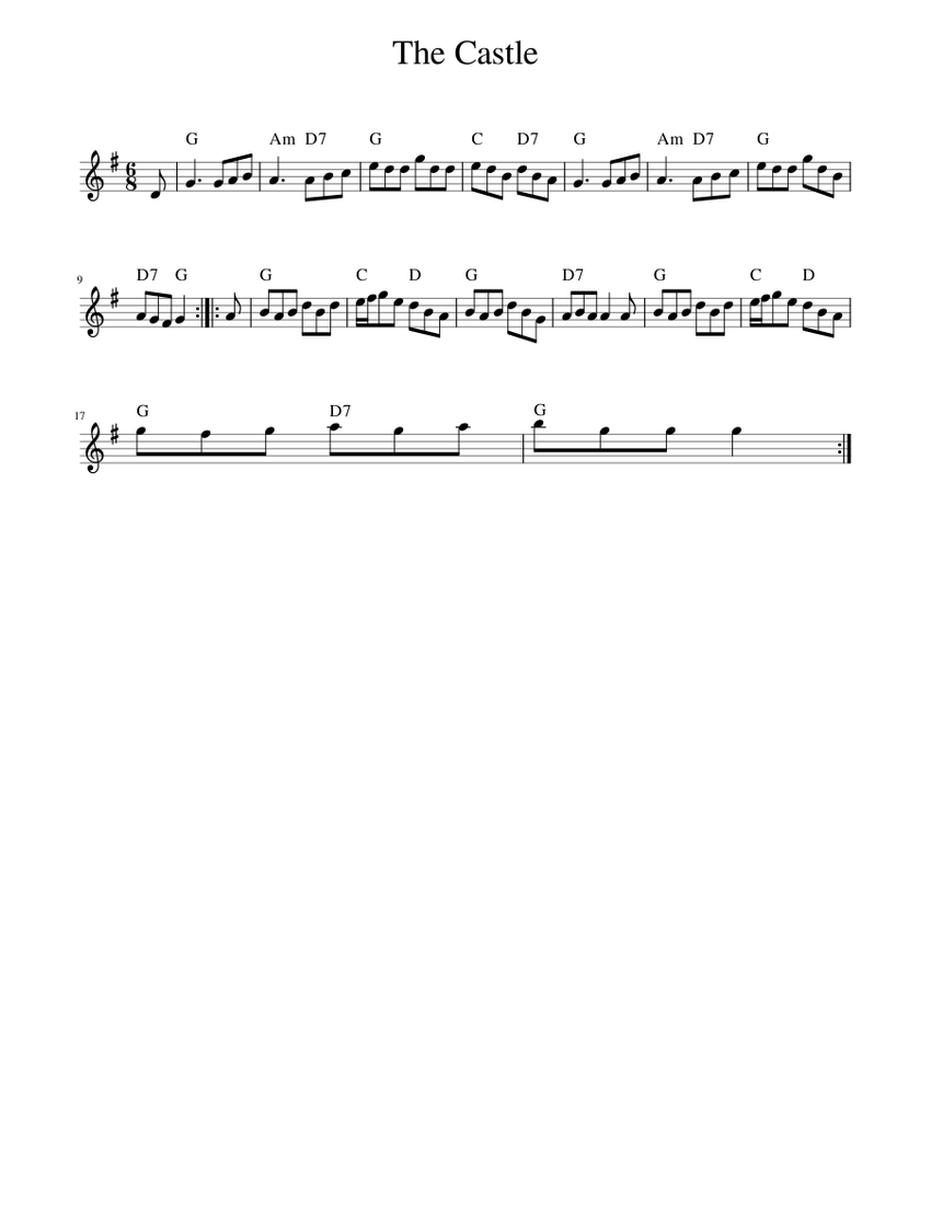 Castle Rising Song Notes The Castle Sheet music for Piano (Solo) | Musescore.com