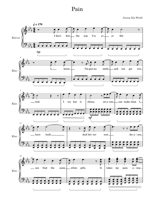 Pain – Jimmy Eat World