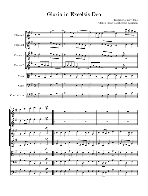 Gloria, in excelsis Deo – Misc Traditional