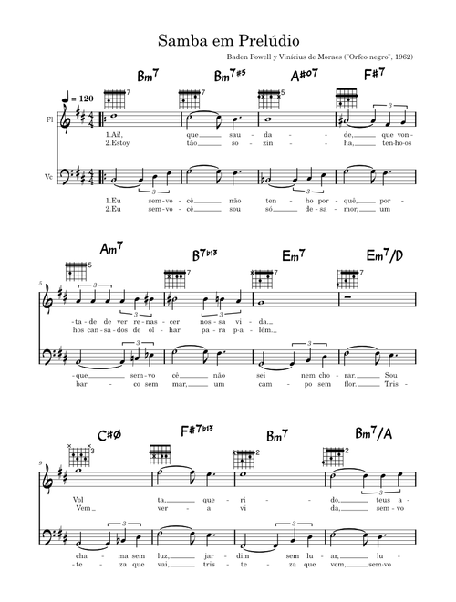 Samba em preludio – Baden Powell