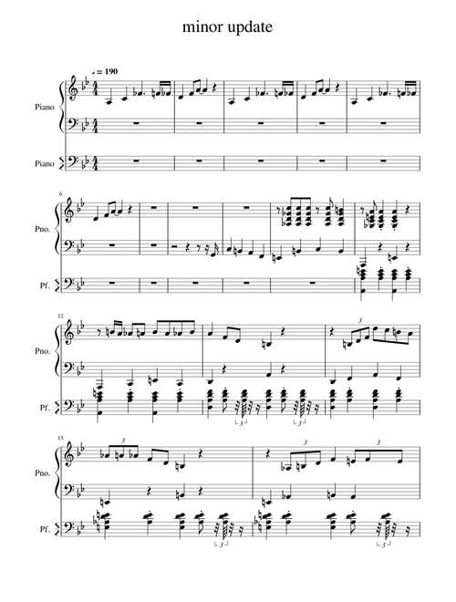minor  swing