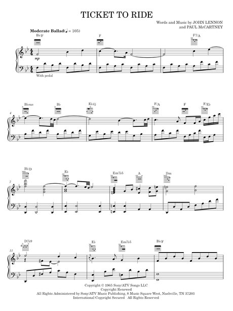 The Beatles Complete Scores by The Beatles – Digital Book