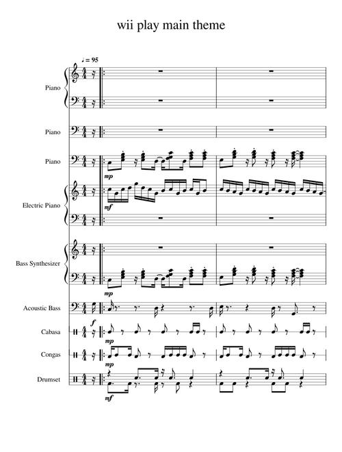 Wii Play Title Theme [WIP]