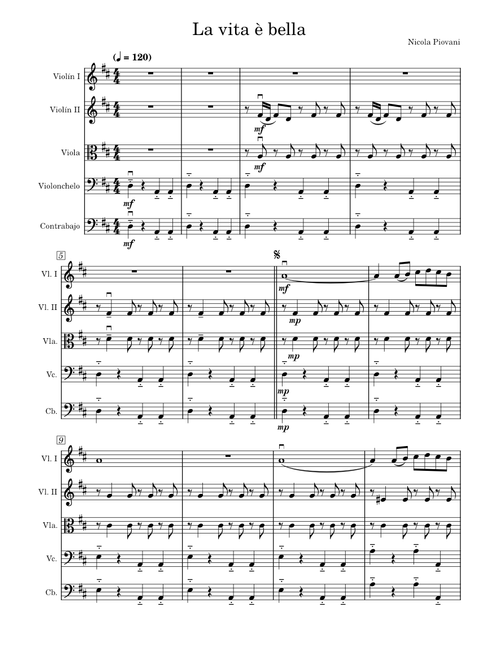 La vita e bella – Nicola Piovani