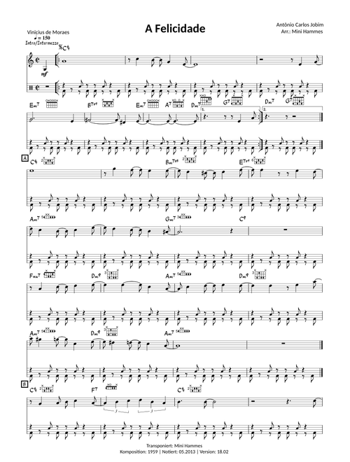 Antonio Carlos Jobim - A Felicidade