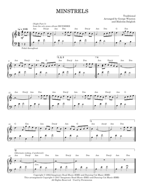 e Winston DECEMBER ピアノソロ e Winston DECEMBER ピアノソロ Winston, George - December