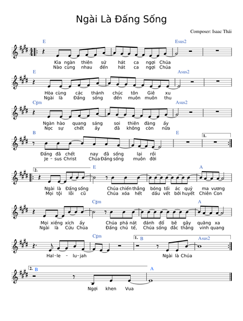 Ngai La Dang Song