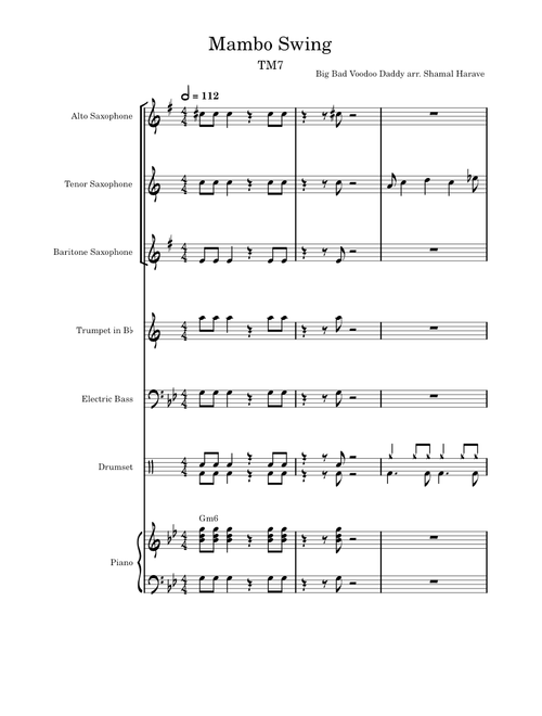 Mambo Swing – Big Bad Voodoo Daddy Mambo Swing