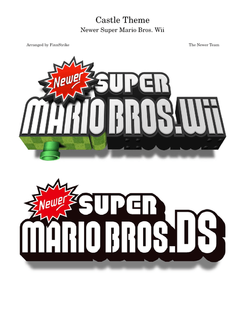 Castle Theme - Newer Super Mario Bros. Wii