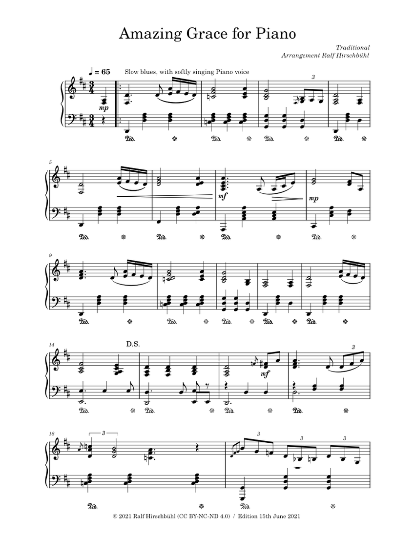 amazing-grace-for-piano-slow-blues-sheet-music-for-piano-solo-musescore-com