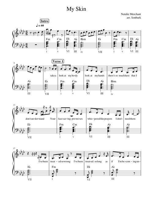 My Skin – Natalie Merchant