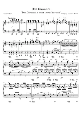Free Don Giovanni, K.527 by Wolfgang Amadeus Mozart sheet music Free Don Giovanni, K.527 by Wolfgang Amadeus Mozart sheet music