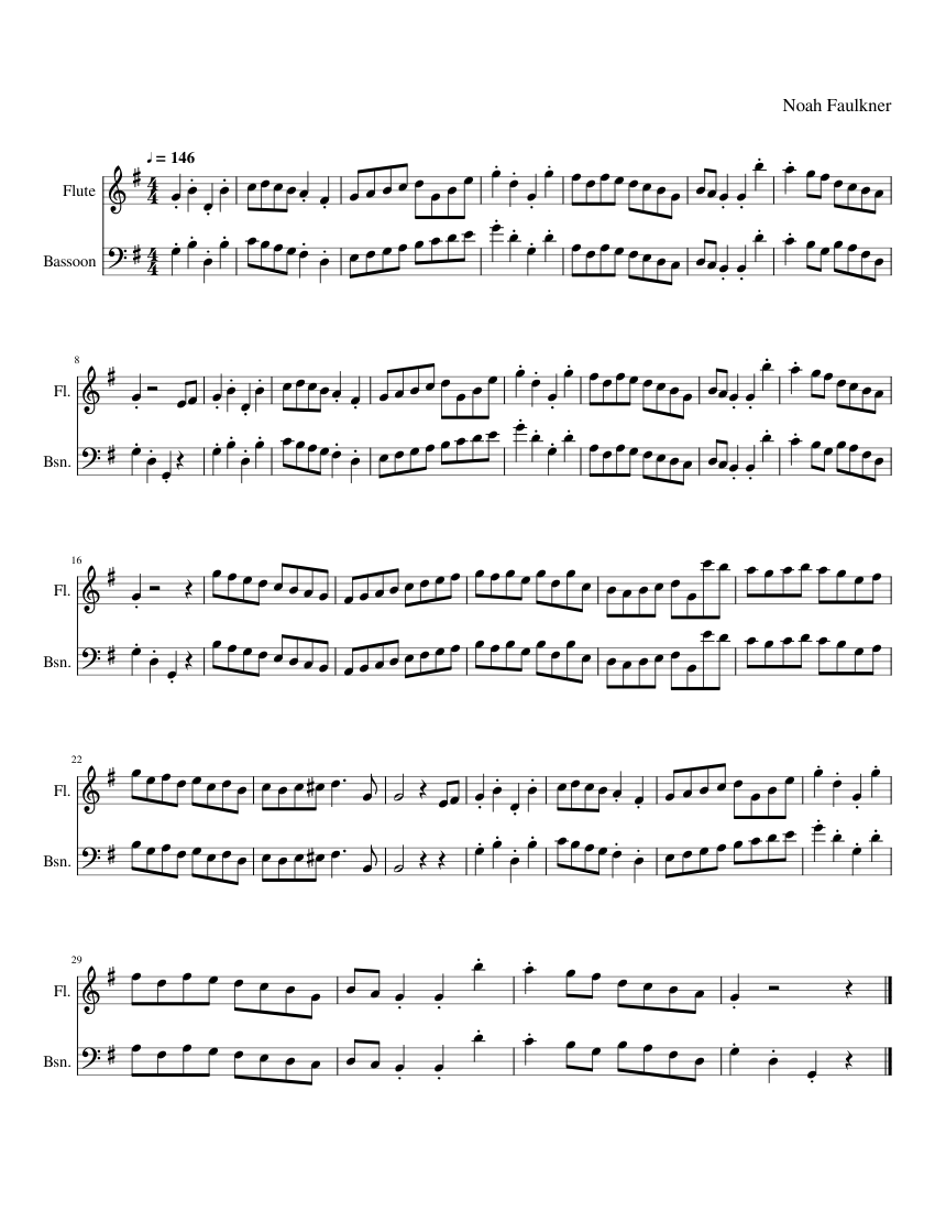 Bassoon flute online