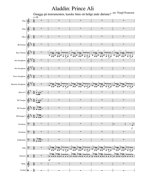 Prince Ali – Alan Menken Prince Ali [Alladin] - Orchestra Cover (WIP)
