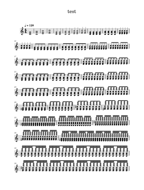 Song of just repeating the same sounds