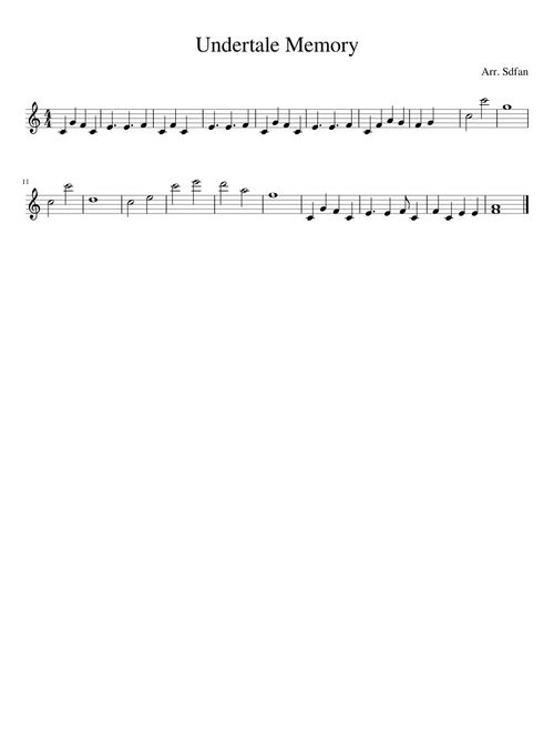 Undertake Memory (Solo)