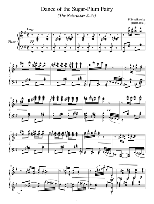 Dance of the Sugar-Plum Fairy