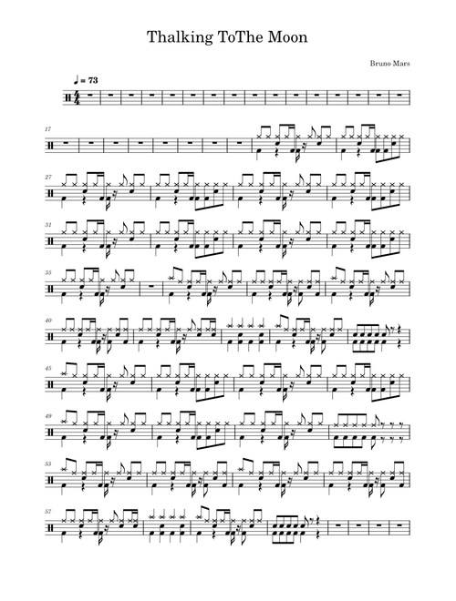 Talking To The Moon - Bruno Mars