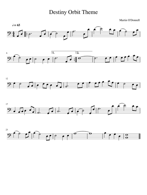 Destiny Orbit Theme