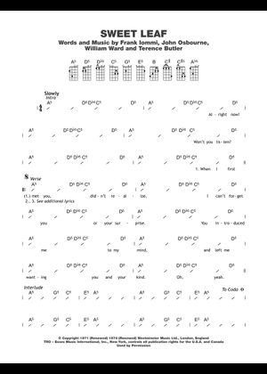Black Sabbath - Ukulele Tabs.pdf - Black Sabbath Back In Black- Full