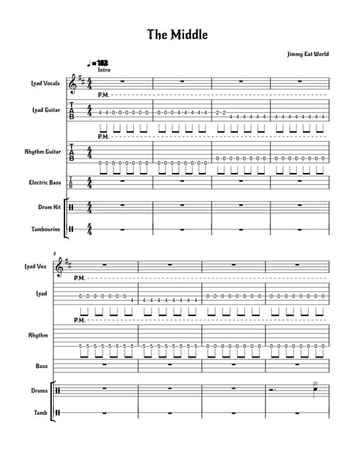 The Middle – Jimmy Eat World