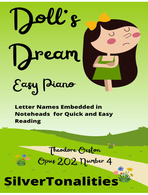 The Doll’s Dream Opus 202 Number 4 for Easy Piano (Arr. SilverTonalities) - Theodore Oesten (Easy Piano)
